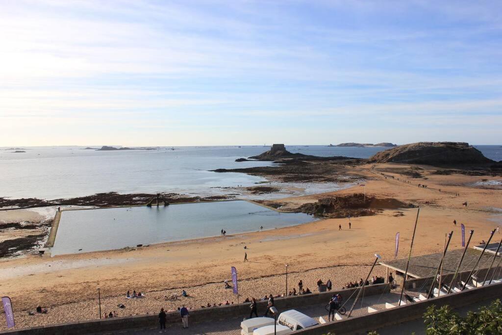 Escapade Romantique Et Gourmande-St Malo, Mer 150M Saint-Malo Buitenkant foto