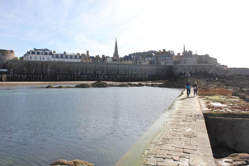 Escapade Romantique Et Gourmande-St Malo, Mer 150M Saint-Malo Buitenkant foto